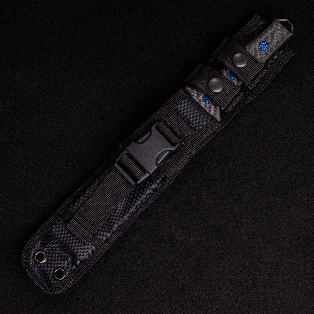 Heretic Nephilim – Carbon Fiber Handle – DLC Elmax Blade S-N 00989