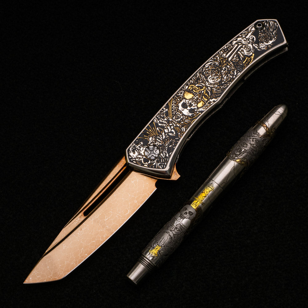 N.L. Knives Aurum “Helhiem” Collectors Set