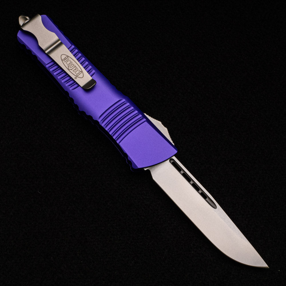 MICROTECH COMBAT TROODON – S-E PURPLE STONEWASH STANDARD 143-10 PU