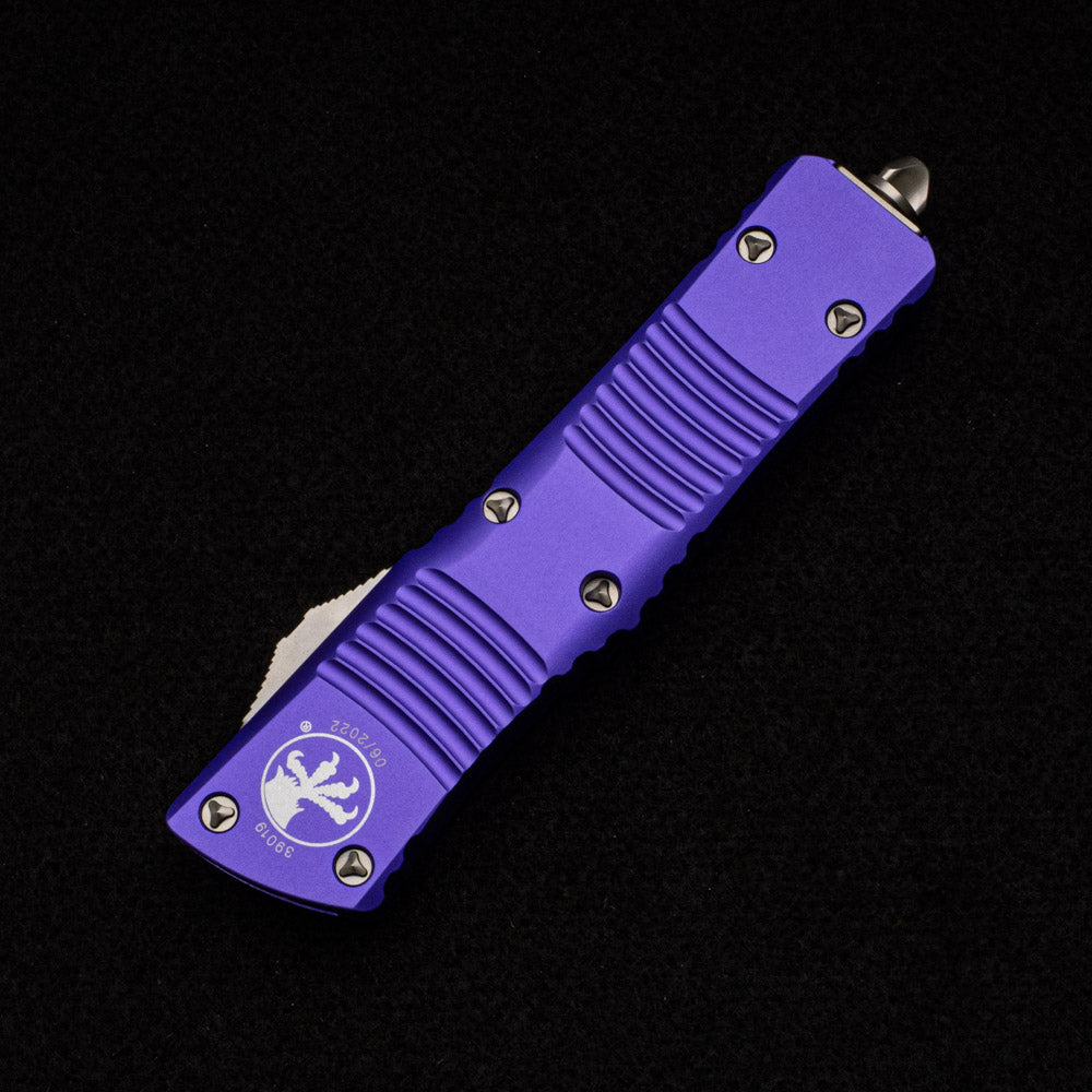 MICROTECH COMBAT TROODON – S-E PURPLE STONEWASH STANDARD 143-10 PU