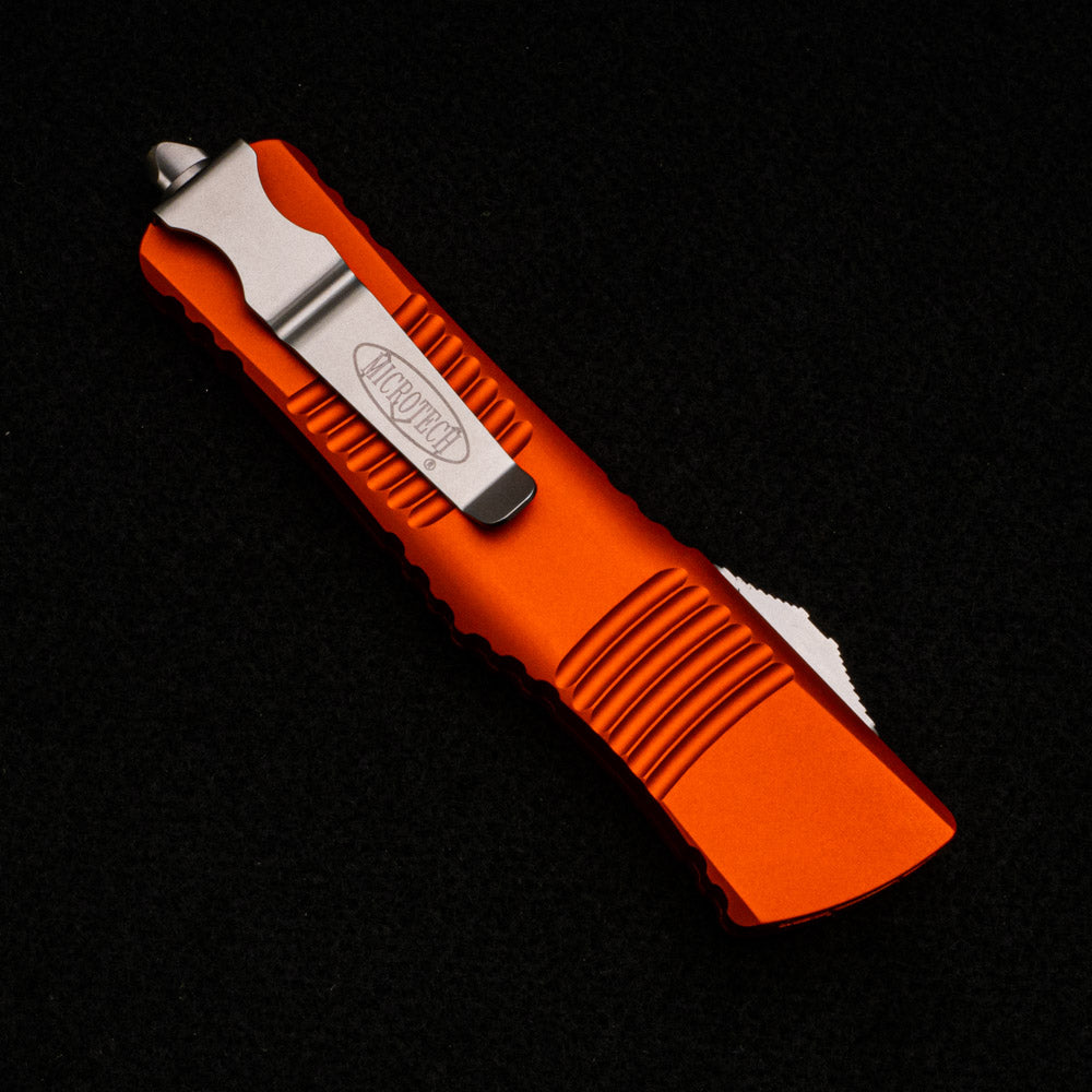 MICROTECH COMBAT TROODON – S-E ORANGE STONEWASH STANDARD 143-10 OR