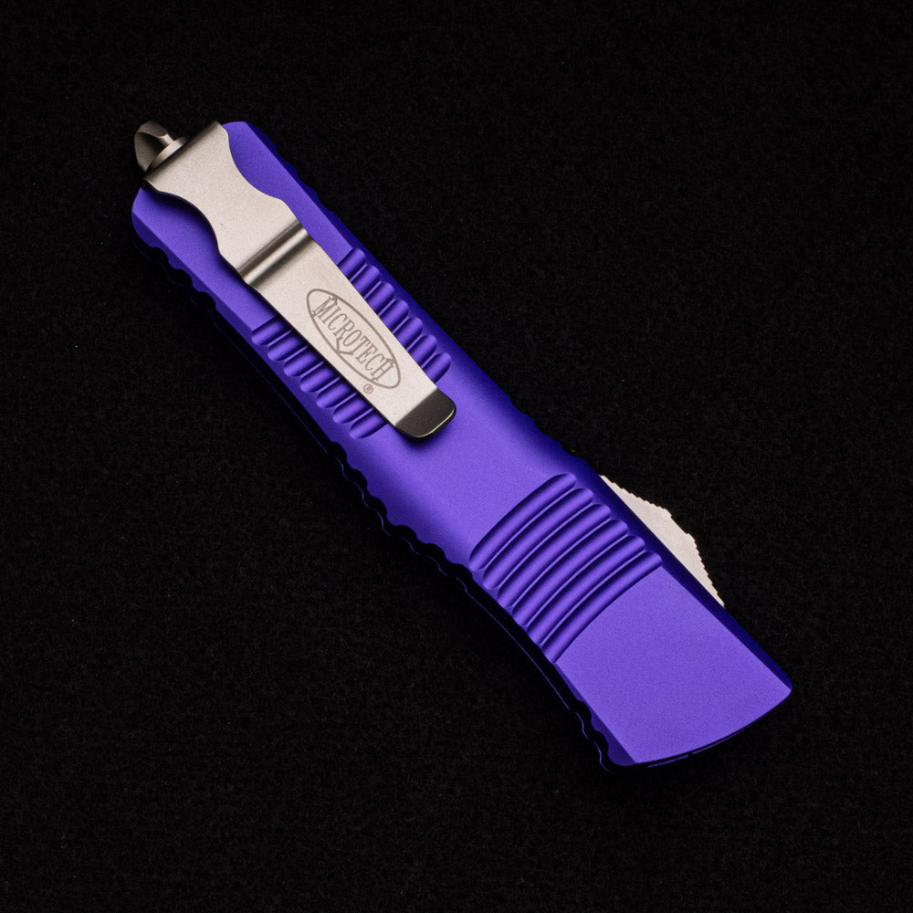 MICROTECH COMBAT TROODON – D-E PURPLE STONEWASH STANDARD 142-10 PU