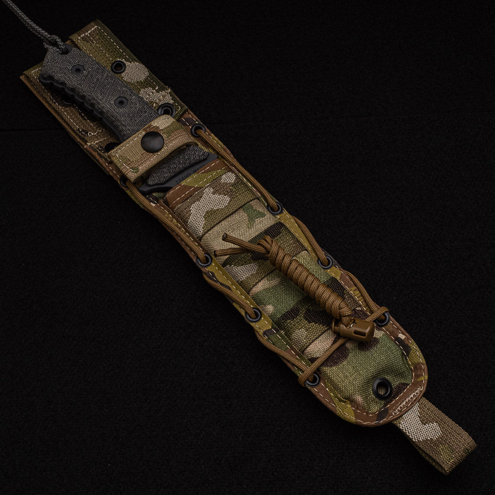 CHRIS REEVE PACIFIC BLACK PLAIN EDGE CAMO SHEATH – CPM 4V