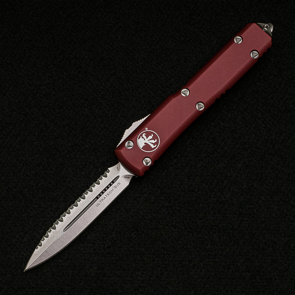 MICROTECH ULTRATECH – D-E Merlot Stonewash Standard Full Serrated 122-12 MR