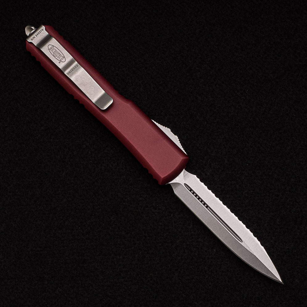 MICROTECH ULTRATECH – D-E Merlot Stonewash Standard Full Serrated 122-12 MR