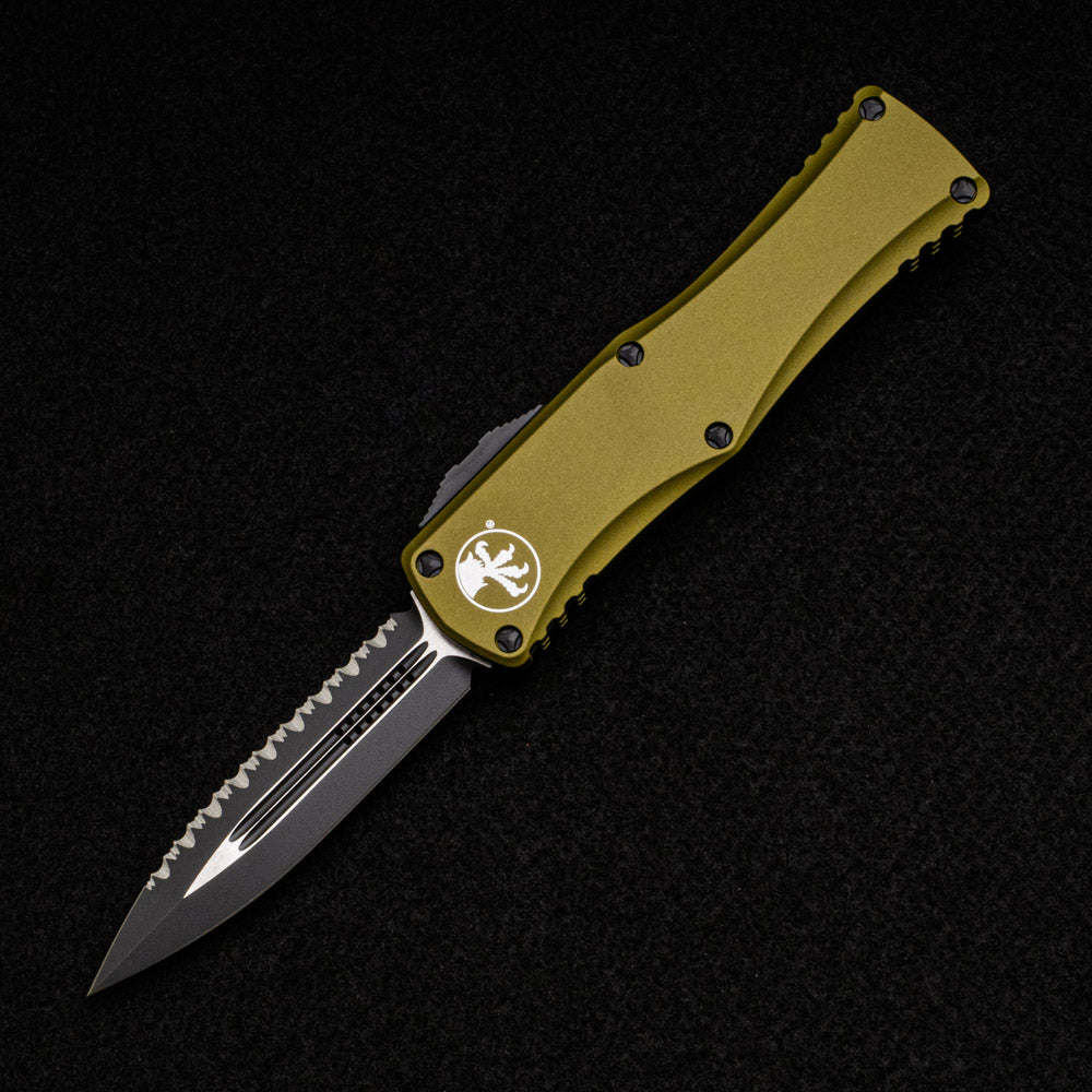 MICROTECH HERA D-E – OD GREEN FULL SERRATED 702-3 OD