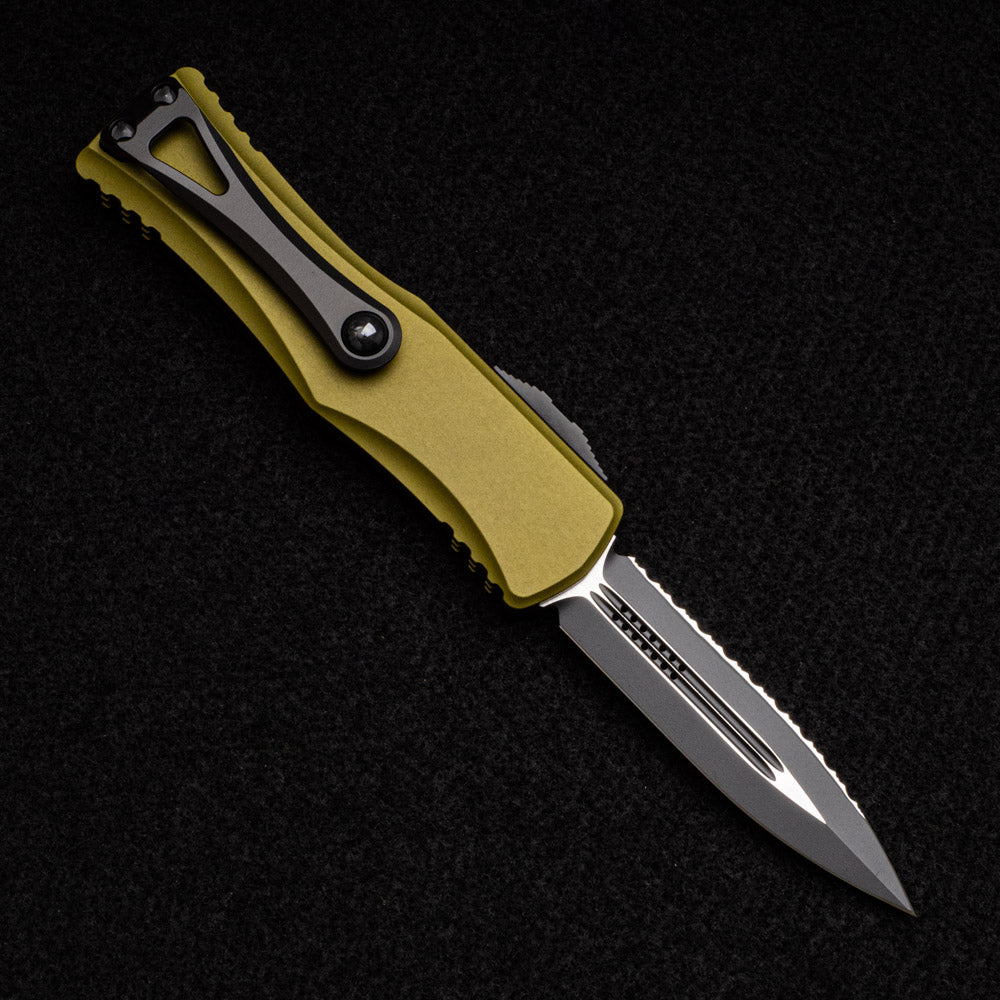 MICROTECH HERA D-E – OD GREEN FULL SERRATED 702-3 OD