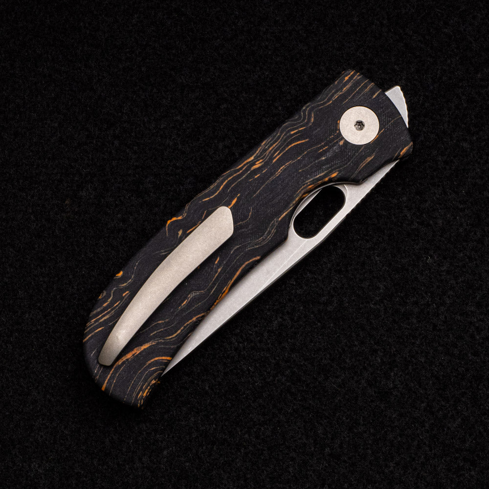 WINGMANEDC MTNT MACH 1 – ELMAX – TITANIUM - G10 – ORANGE