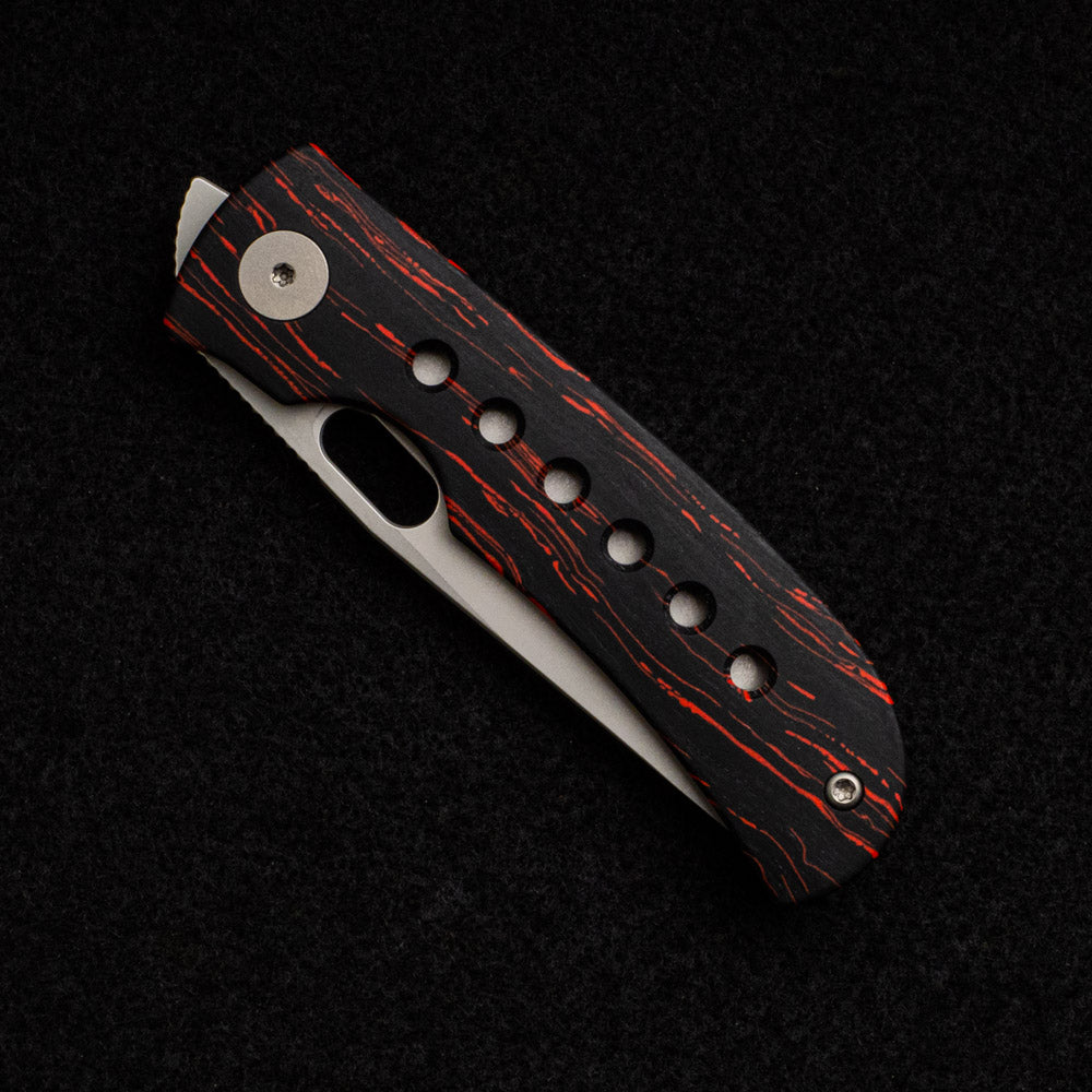 WINGMANEDC MTNT MACH 1 – ELMAX – TITANIUM - G10 – RED