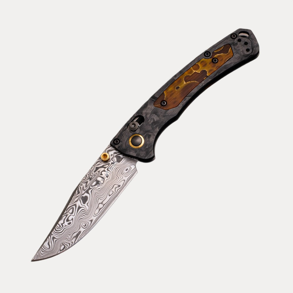 BENCHMADE MINI CROOKED RIVER 15085-201 – GOLD CLASS