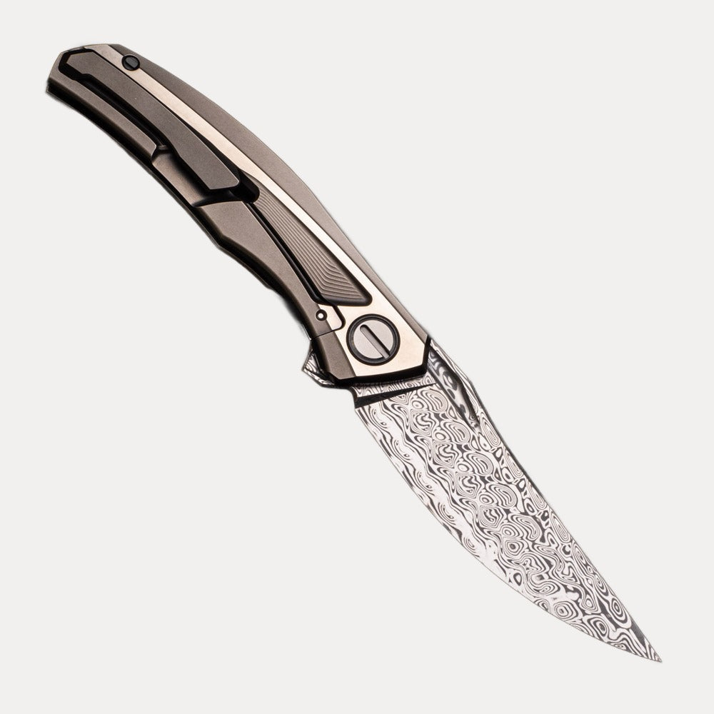 Shirogorov Custom Division Quantum SR – Damasteel Blade – RBS