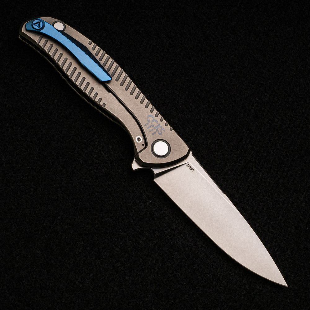 SHIROGOROV-SINKEVICH “TOUCH” F95 – LIMITED EDITION CCKS SET 2018 – M390 BLADE – TITANIUM HANDLE – MRBS