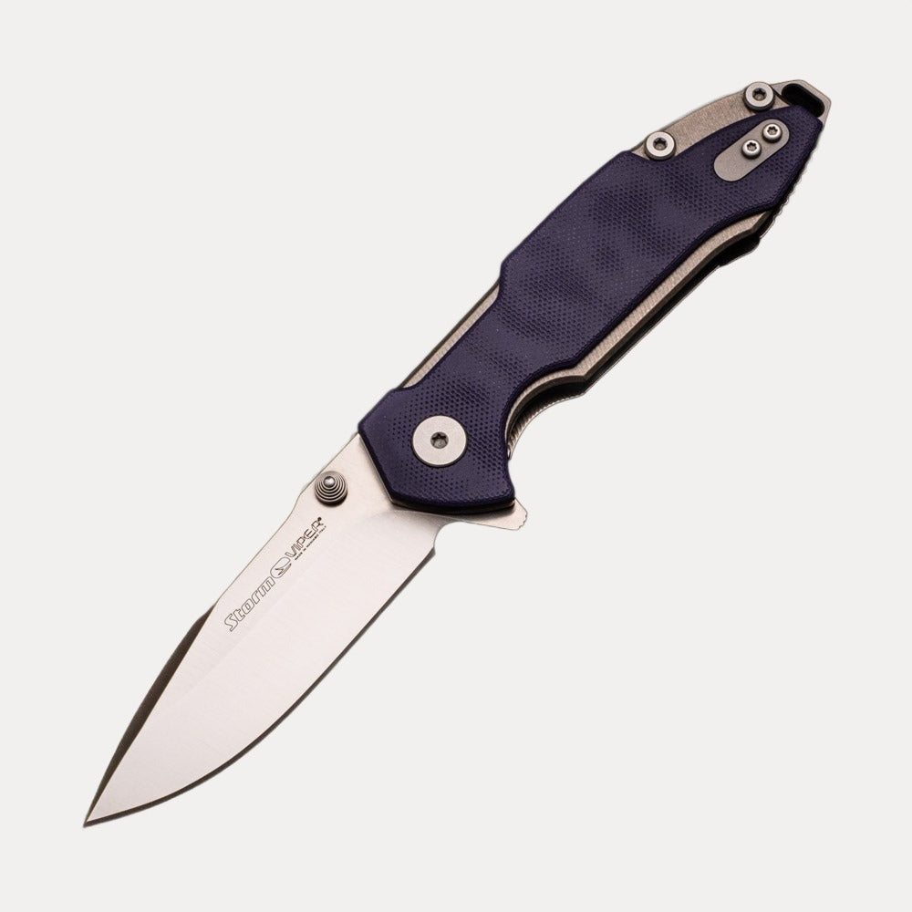 Viper - Hinderer Design Storm – Purple G10 Handle – M390 Blade