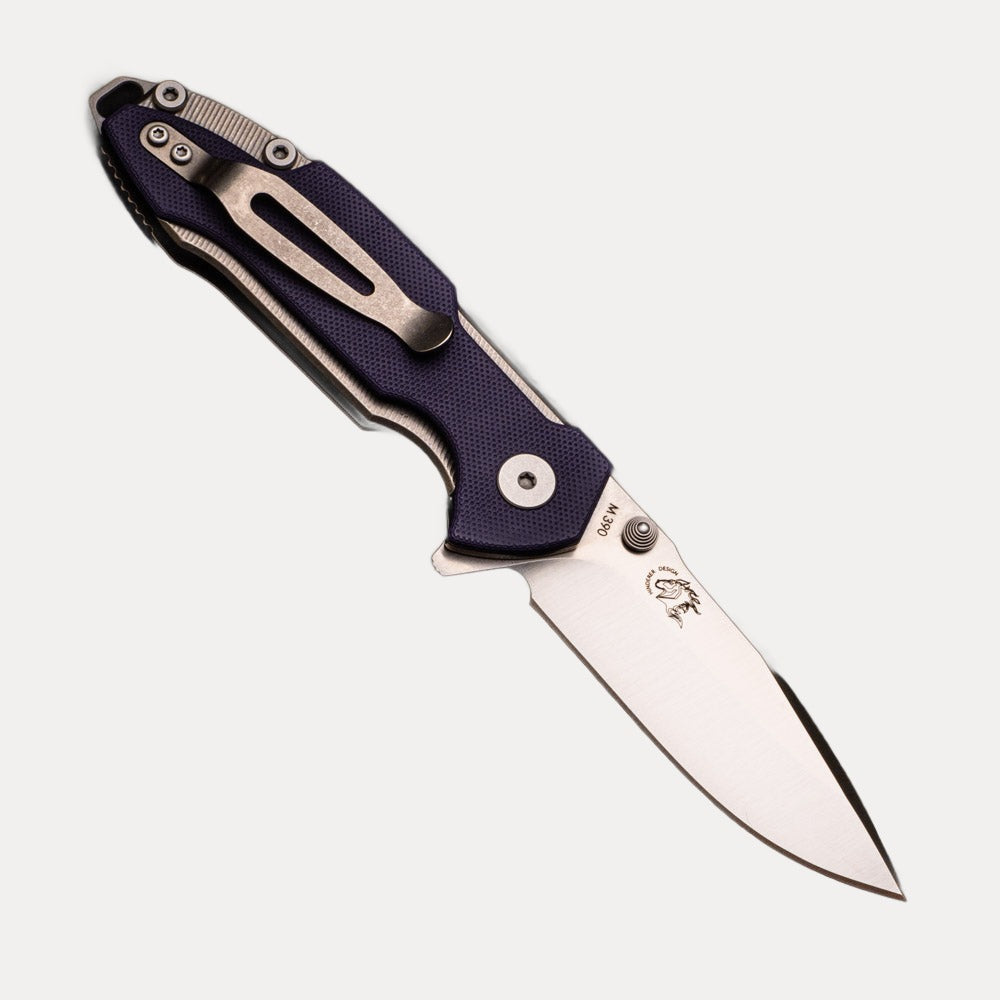 Viper - Hinderer Design Storm – Purple G10 Handle – M390 Blade