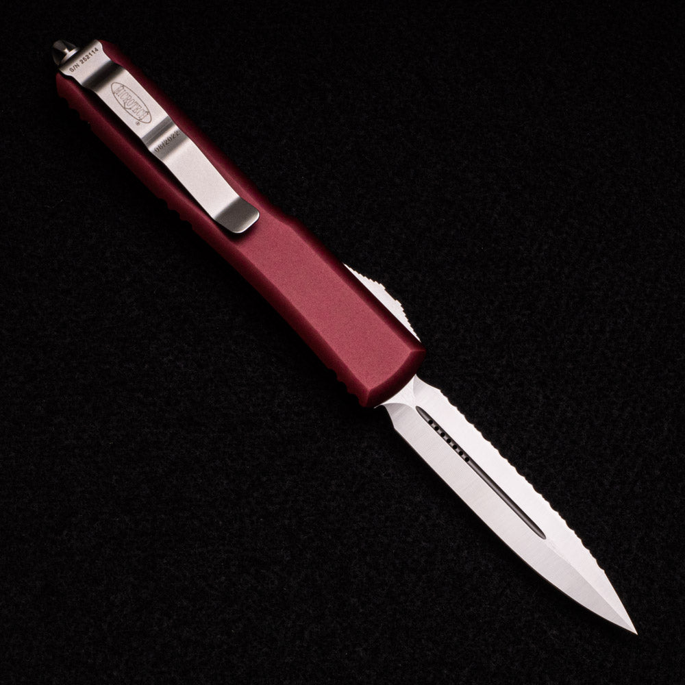 MICROTECH ULTRATECH – D-E MERLOT SATIN FULL SERRATED 122-6 MR