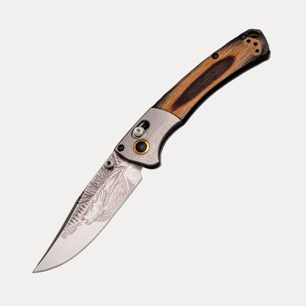 BENCHMADE MINI CROOKED RIVER ARTIST SERIES – CASEY UNDERWOOD 15085-2201