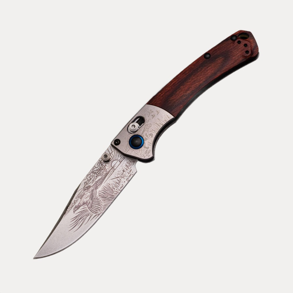 BENCHMADE MINI CROOKED RIVER ARTIST SERIES – CASEY UNDERWOOD 15085-2204