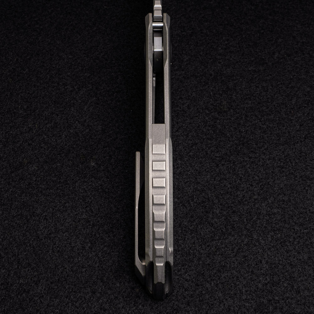 NeOn Zero Lefty – M390 BLADE – TITANIUM HANDLE – MRBS