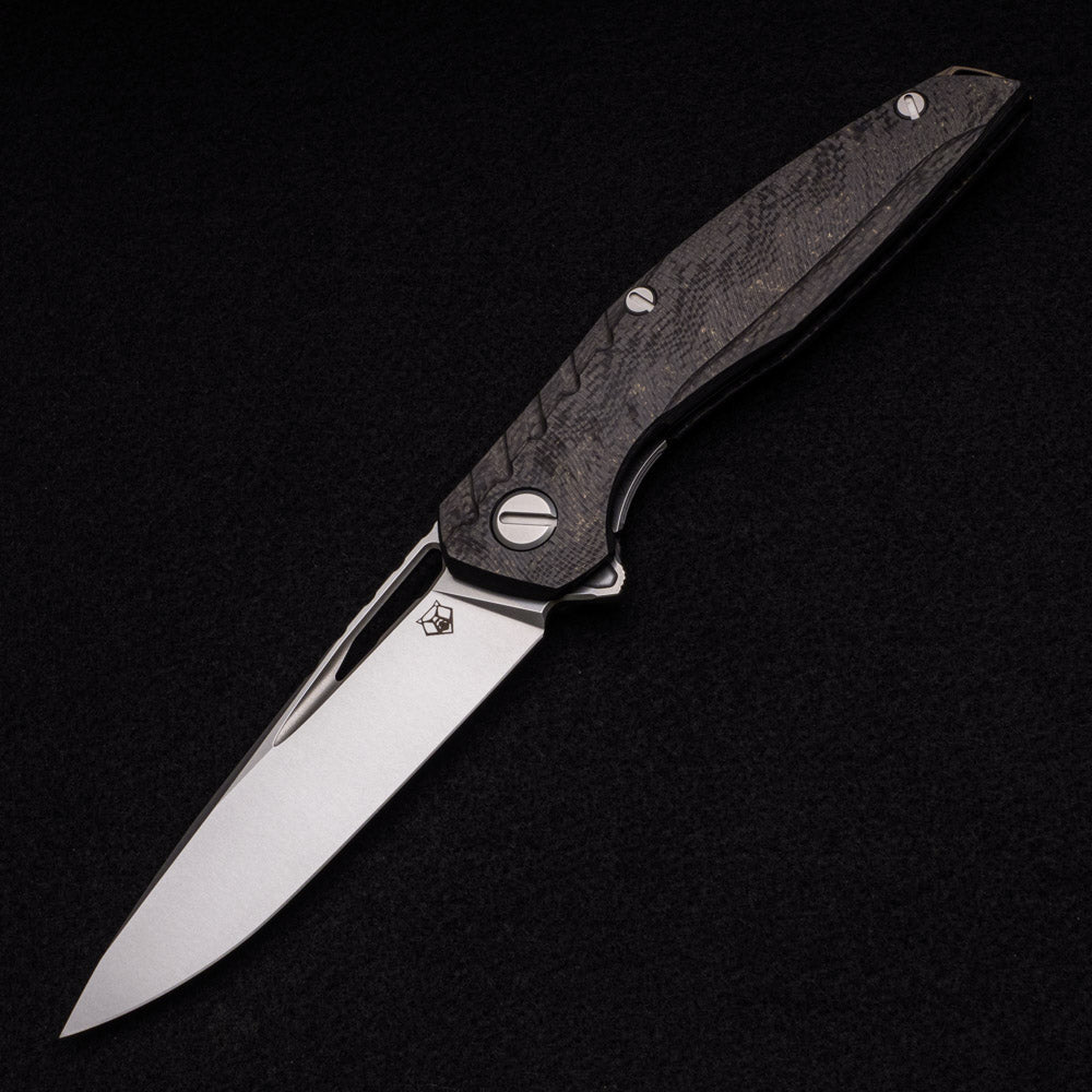 SHIROGOROV 111 GEN 5 – M390 BLADE – BRONZE CARBON FIBER HANDLE – MRBS