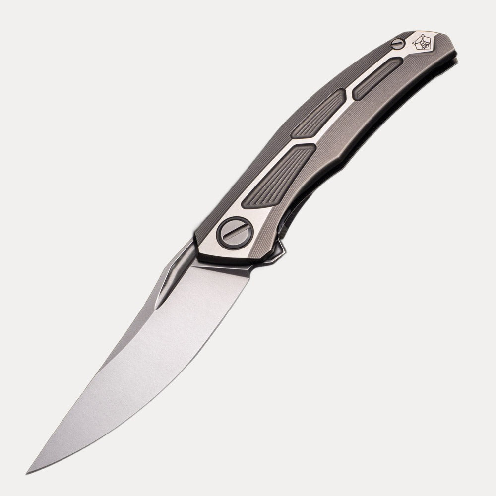 SHIROGOROV QUANTUM GEN 2 – M390 BLADE – TITANIUM HANDLE – MRBS