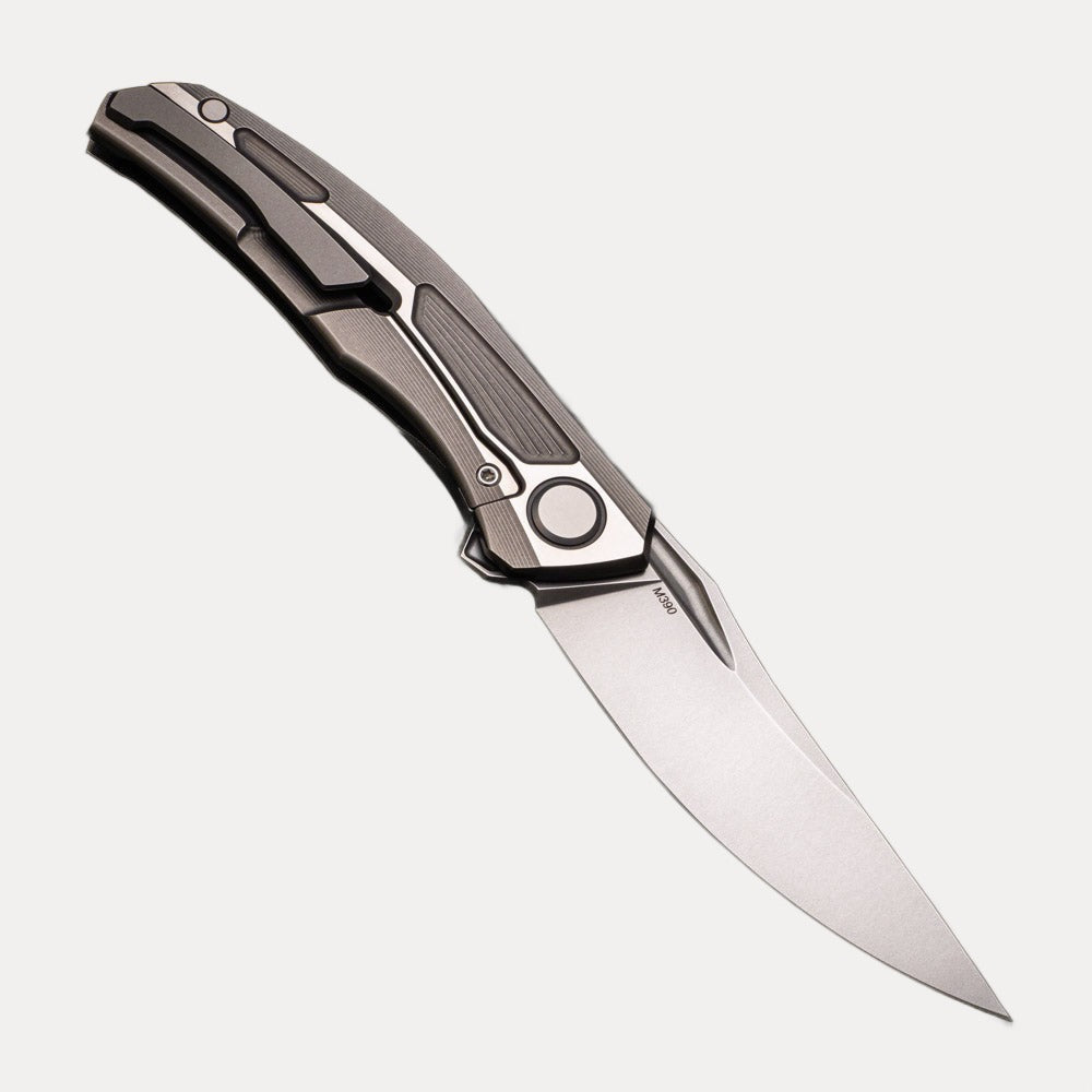 SHIROGOROV QUANTUM GEN 2 – M390 BLADE – TITANIUM HANDLE – MRBS