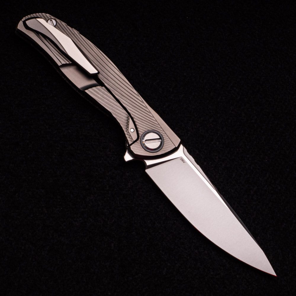 Shirogorov Custom Division Hati Magnetic – CarboTi Handle – S90V Blade – SRRBS