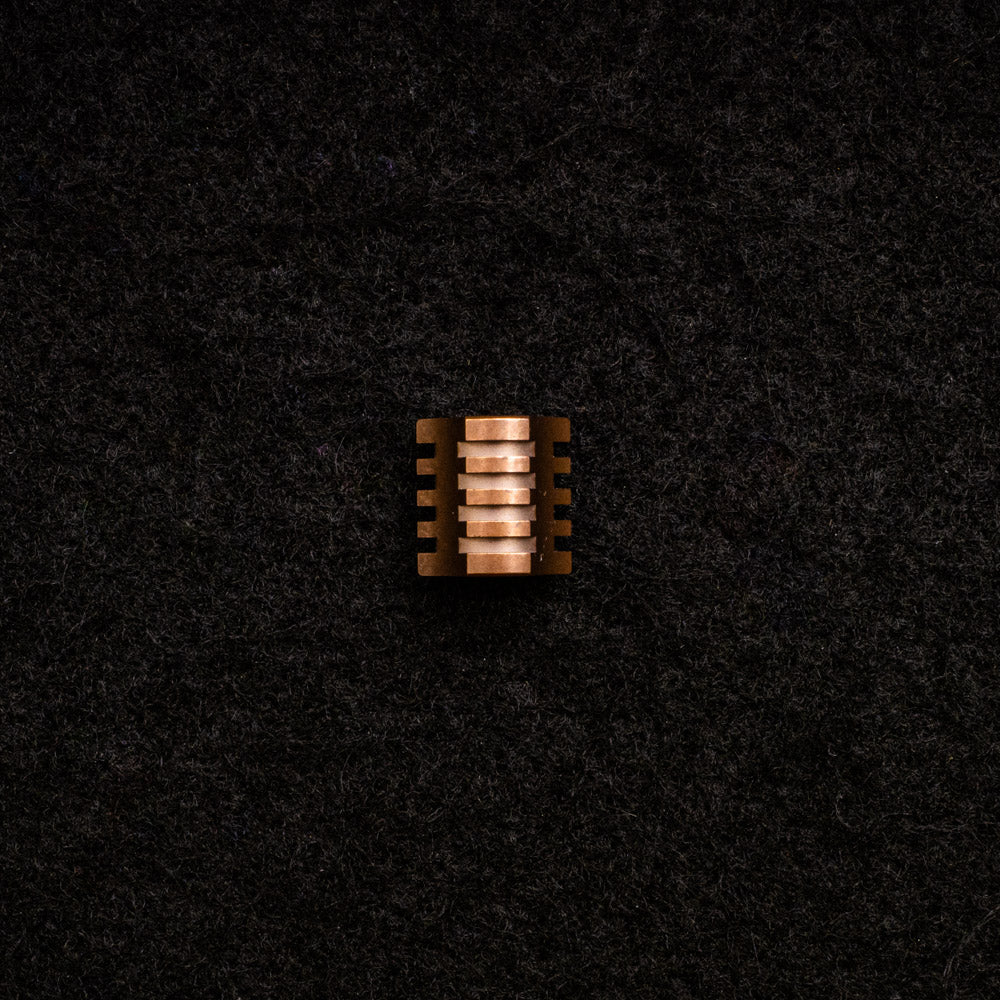 SHIROGOROV RADIATOR BEAD – BRONZE – 9MM – V1