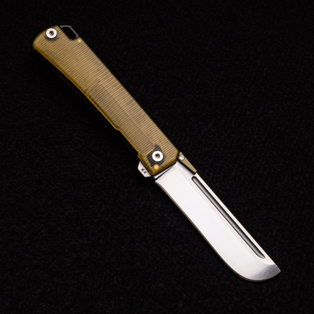 D Rocket Design Jupiter – Ultem Handle – VG10 Satin Blade