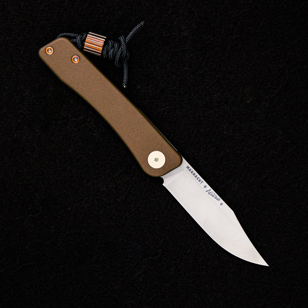 Tactile Knife Company – Nitro Bexar – Titanium Handle – MagnaCut Blade