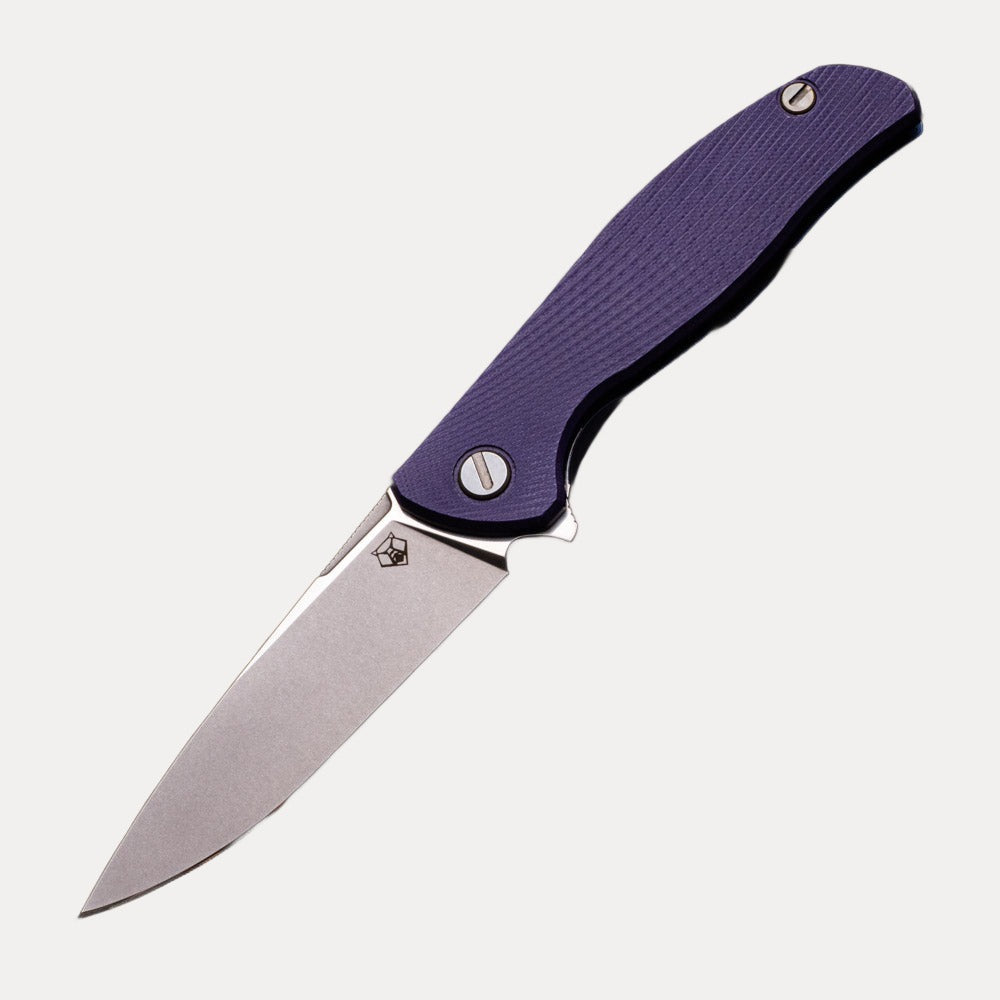 Shirogorov Hati – Limited Edition 1-160 – Pruple G10 - Titanium Handle – M390 Blade – MRBS