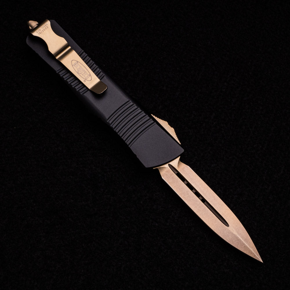 Microtech Troodon D-E Bronzed Standard 138-13