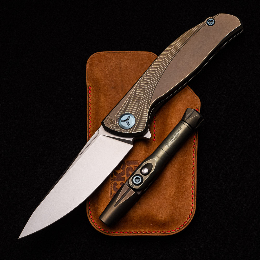 SHIROGOROV-SINKEVICH “TOUCH” F95 – LIMITED EDITION CCKS SET 2021 – M398 BLADE – TITANIUM HANDLE – MRBS