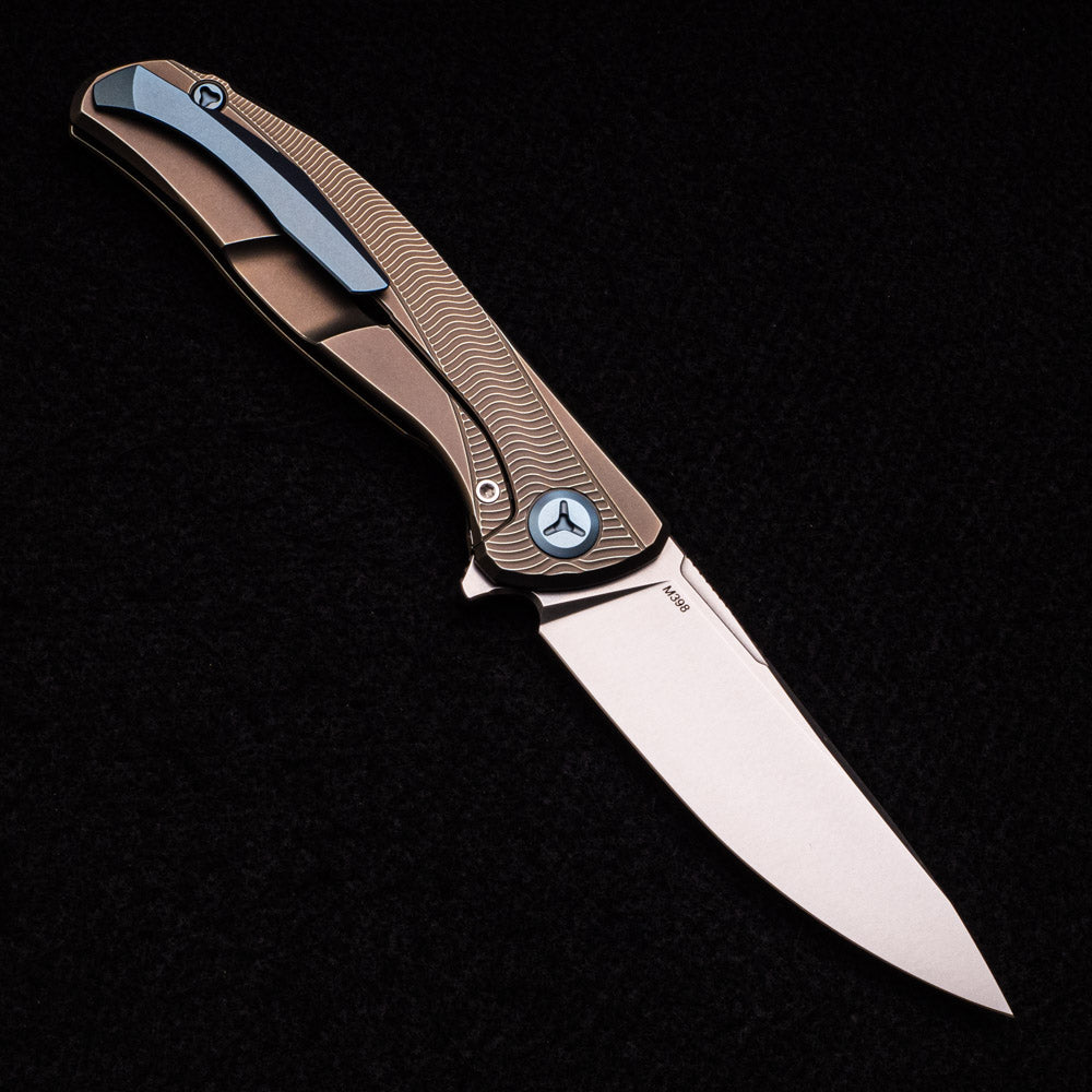 SHIROGOROV-SINKEVICH “TOUCH” F95 – LIMITED EDITION CCKS SET 2021 – M398 BLADE – TITANIUM HANDLE – MRBS