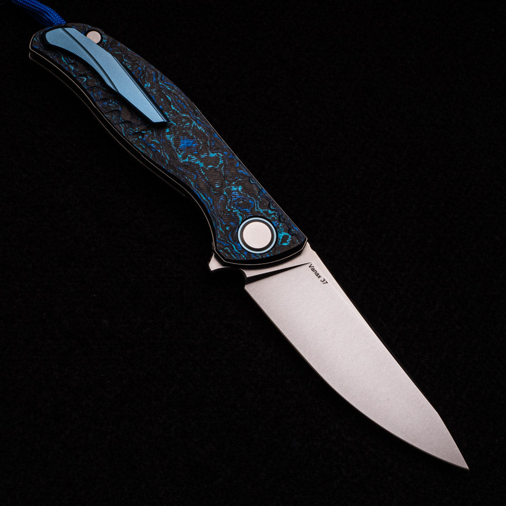 SHIROGOROV F3 AQUATIC – SPECIAL EDITION – “DEEP SEA” TECHNOCARBO HANDLE – VANAX 37 BLADE – MRBS