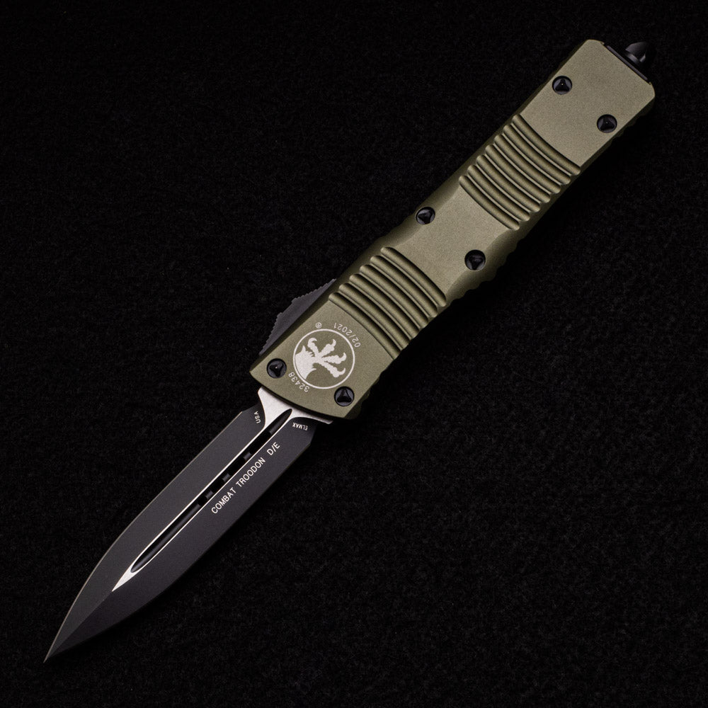 MICROTECH COMBAT TROODON – D-E OD GREEN STANDARD 142-1 OD