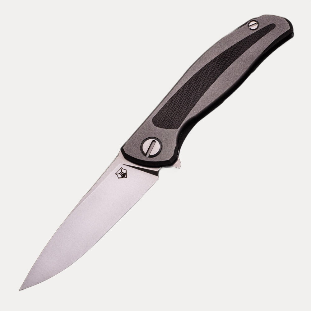 SHIROGOROV KNIVES - WR BLADEWORKS “HYDRONIAN” F95 FLIPPER – M390 BLADE – TITANIUM HANDLE – MRBS