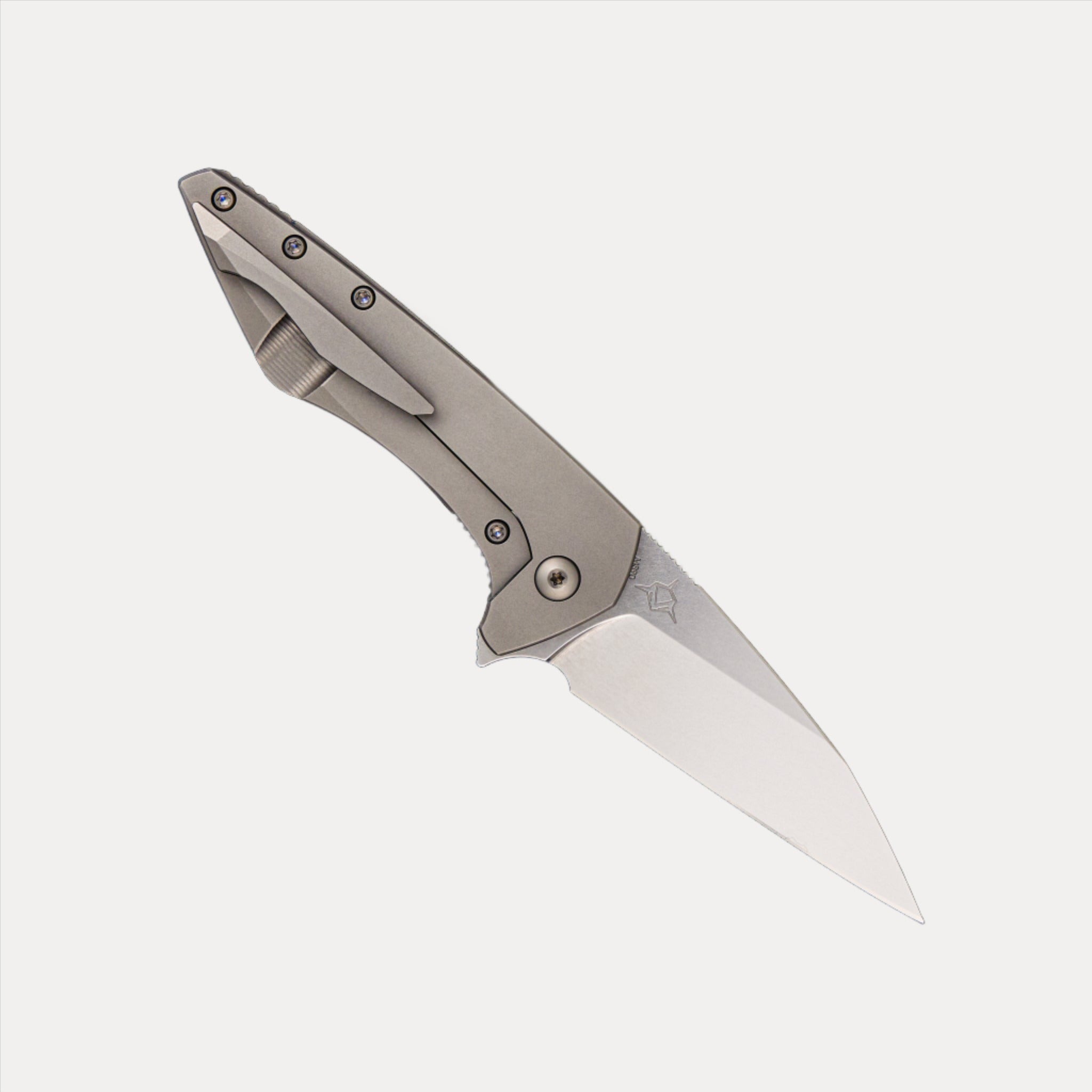 KOENIG KNIVES MINI GOBLIN – TITANIUM HANDLE – M390 BLADE