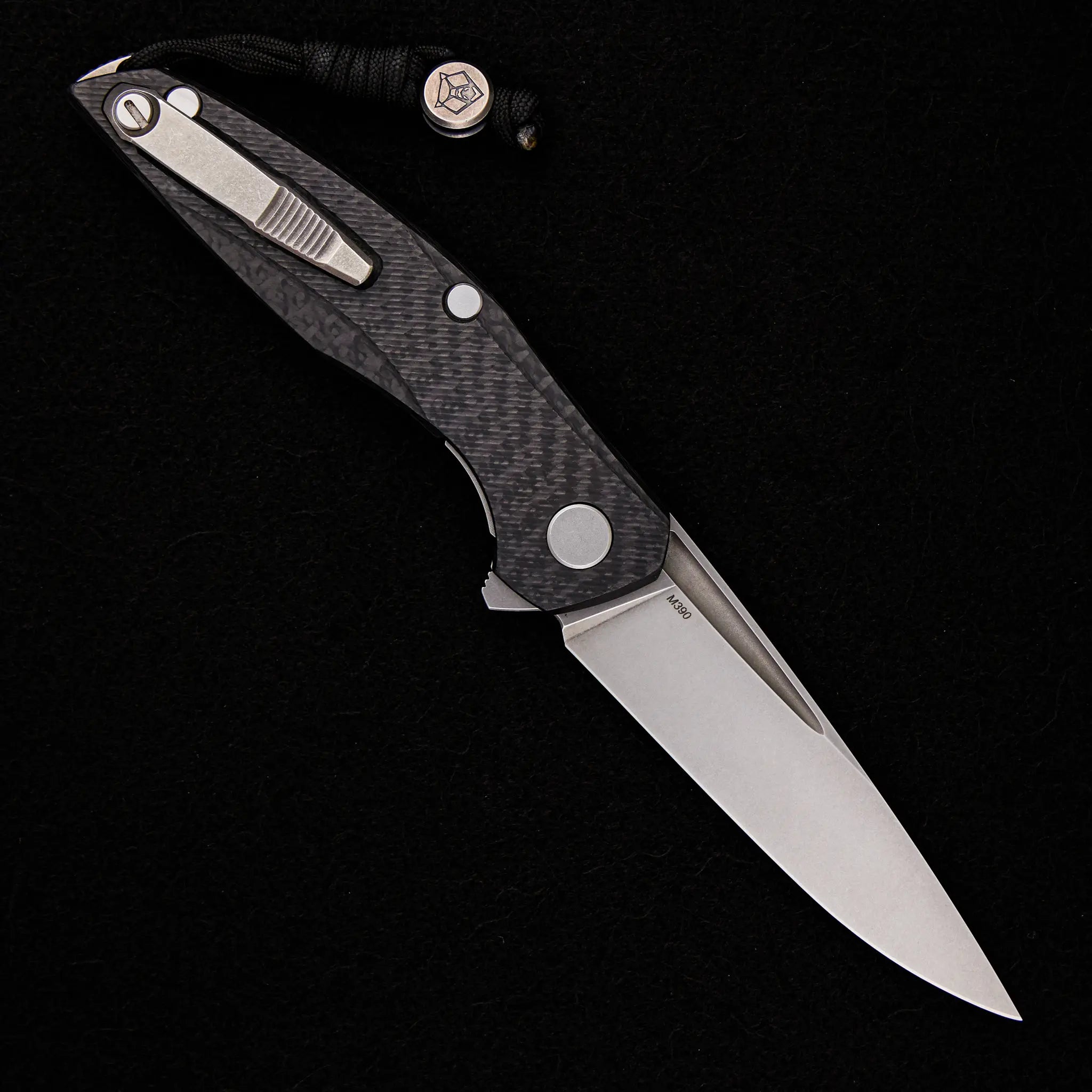 SHIROGOROV 111 – M390 BLADE – CARBON FIBER HANDLE – MRBS