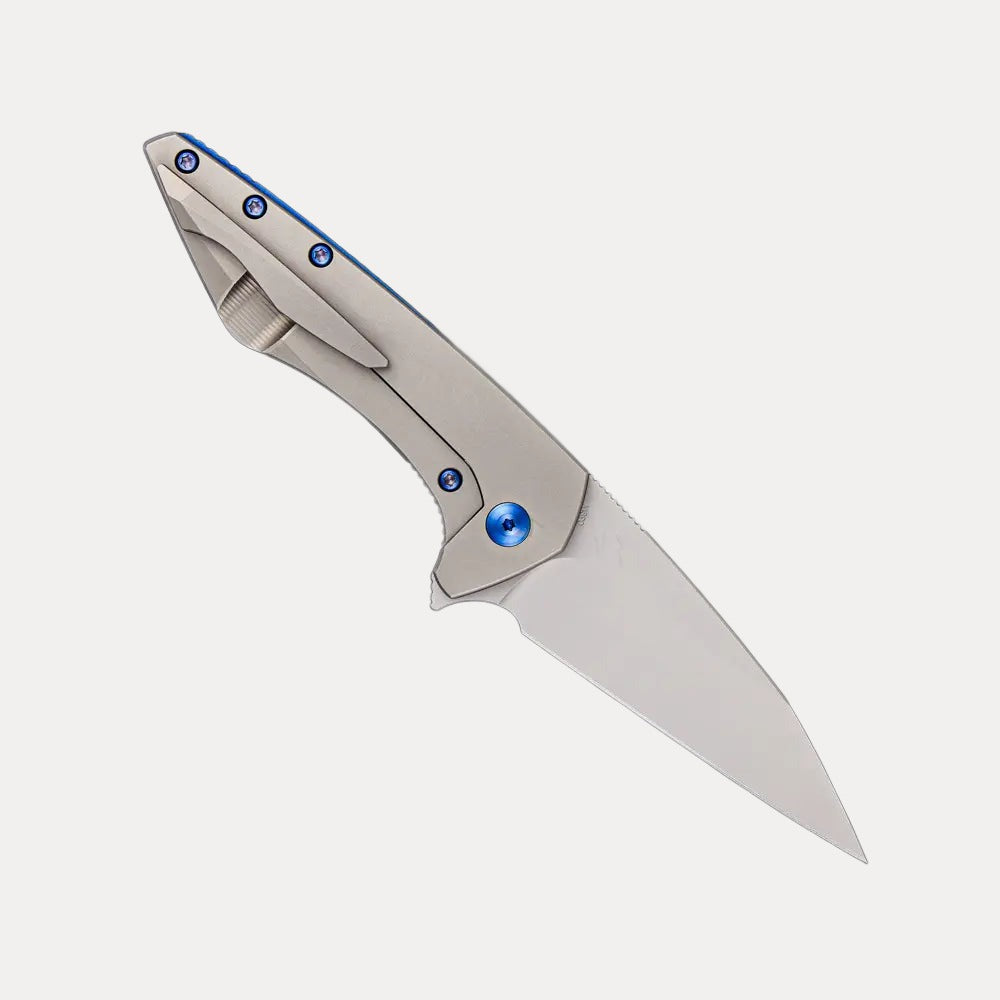 KOENIG KNIVES MINI GOBLIN PROTO – TITANIUM HANDLE – M390 BLADE