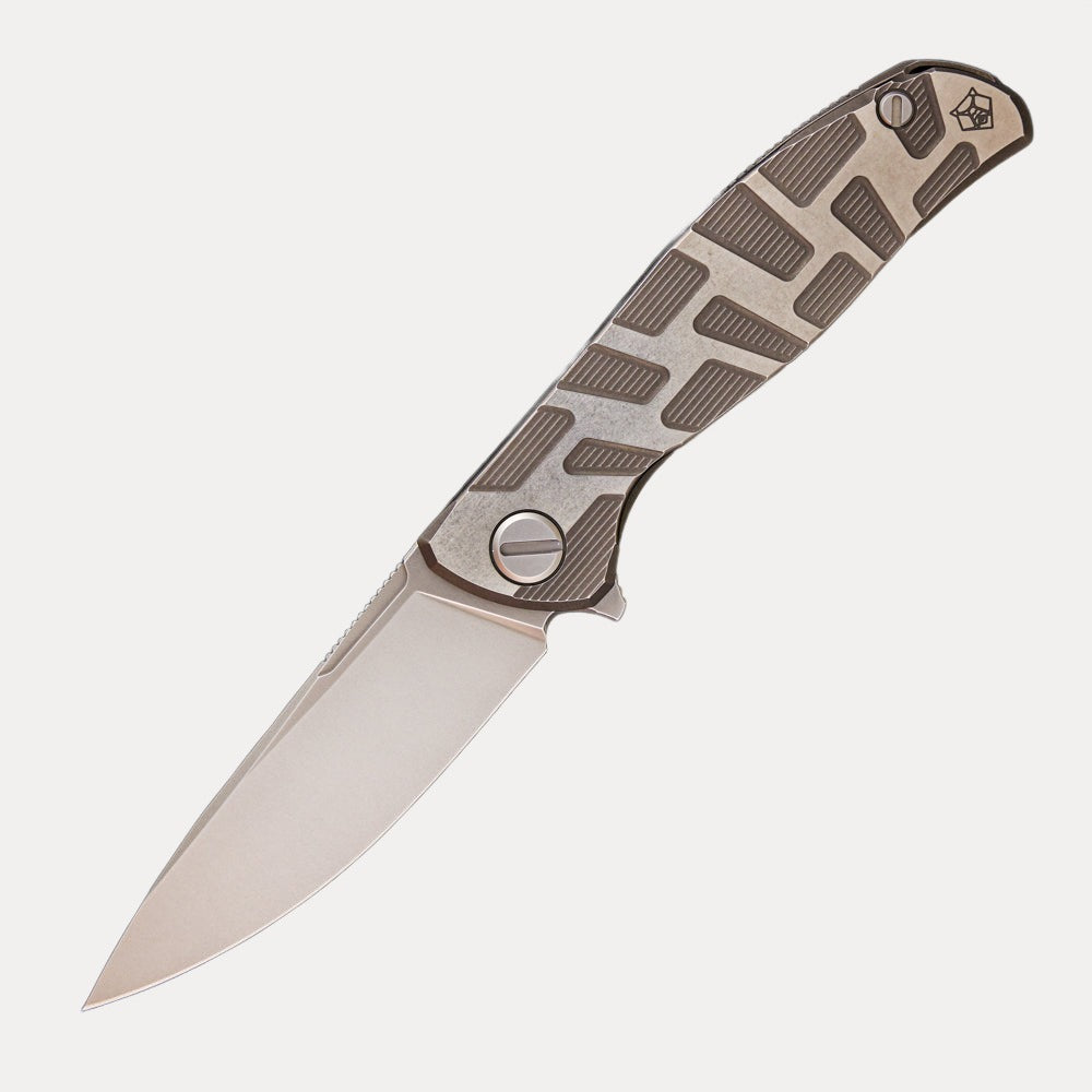 Shirogorov F95 T Pattern Gen 4 – Titanium Handle – M390 Blade – MRBS