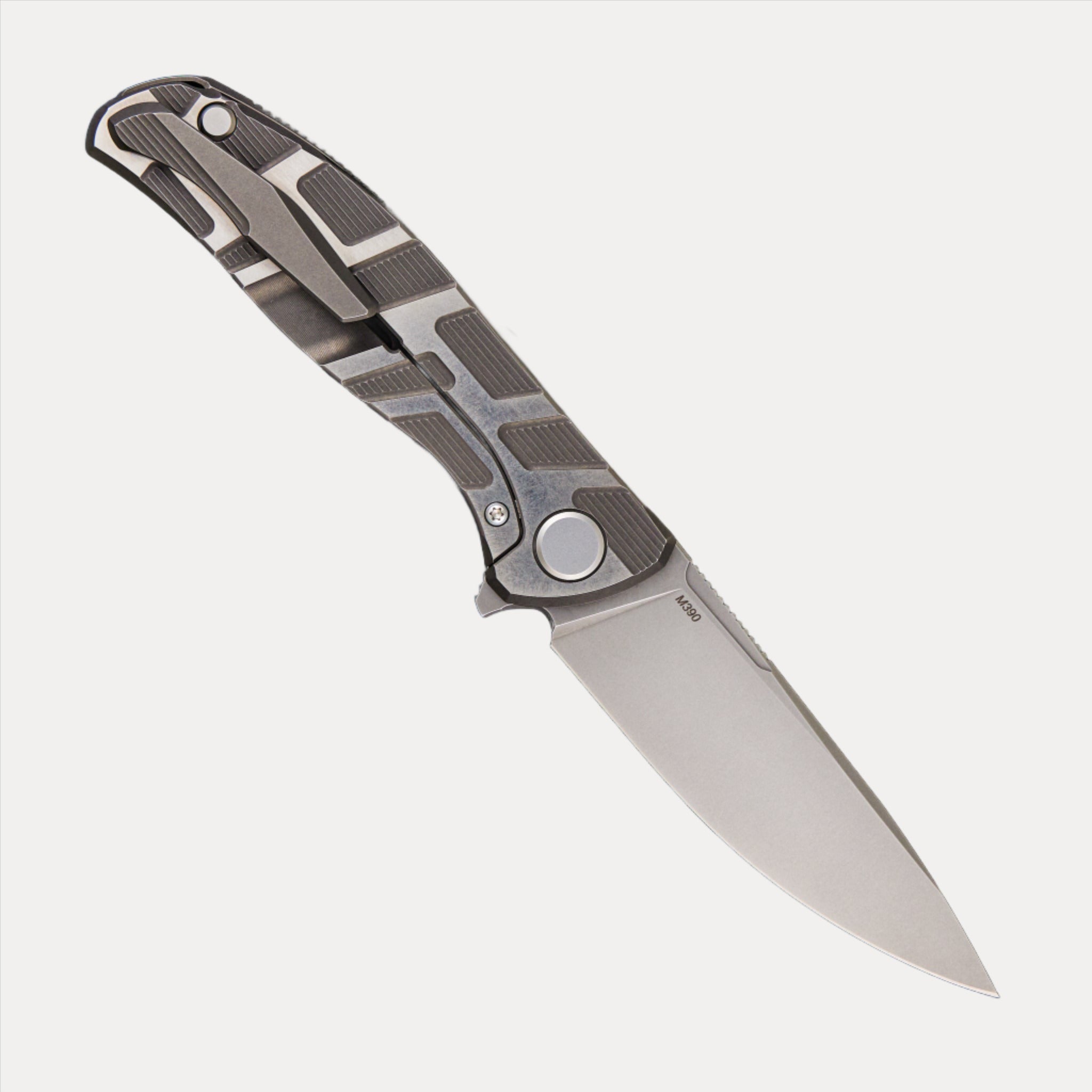 Shirogorov F95 T Pattern Gen 4 – Titanium Handle – M390 Blade – MRBS