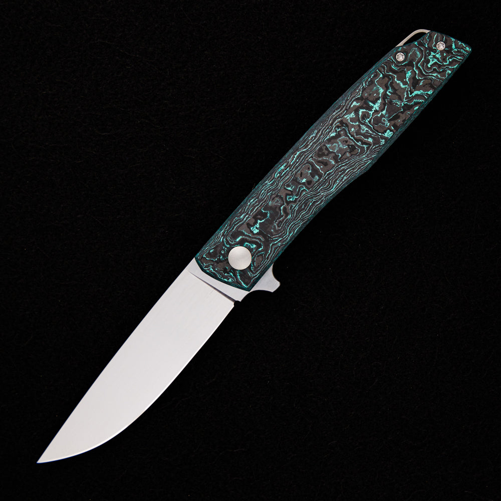 Igor Oleinikov Inspirer – Teal TechnoCarbo Handle