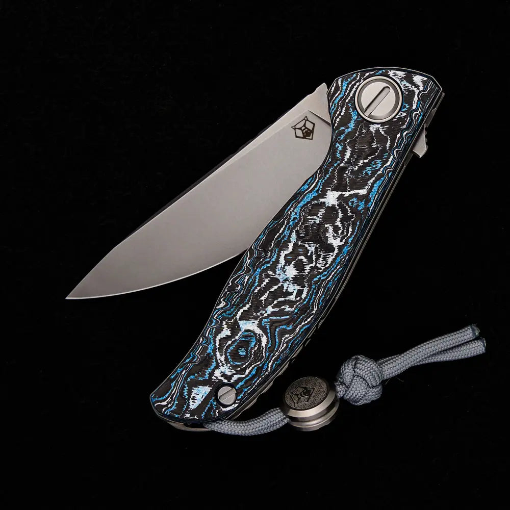 SHIROGOROV F3 AERUM – SPECIAL EDITION – “NORTHERN WIND” TECHNOCARBO HANDLE – ELMAX BLADE – MRBS