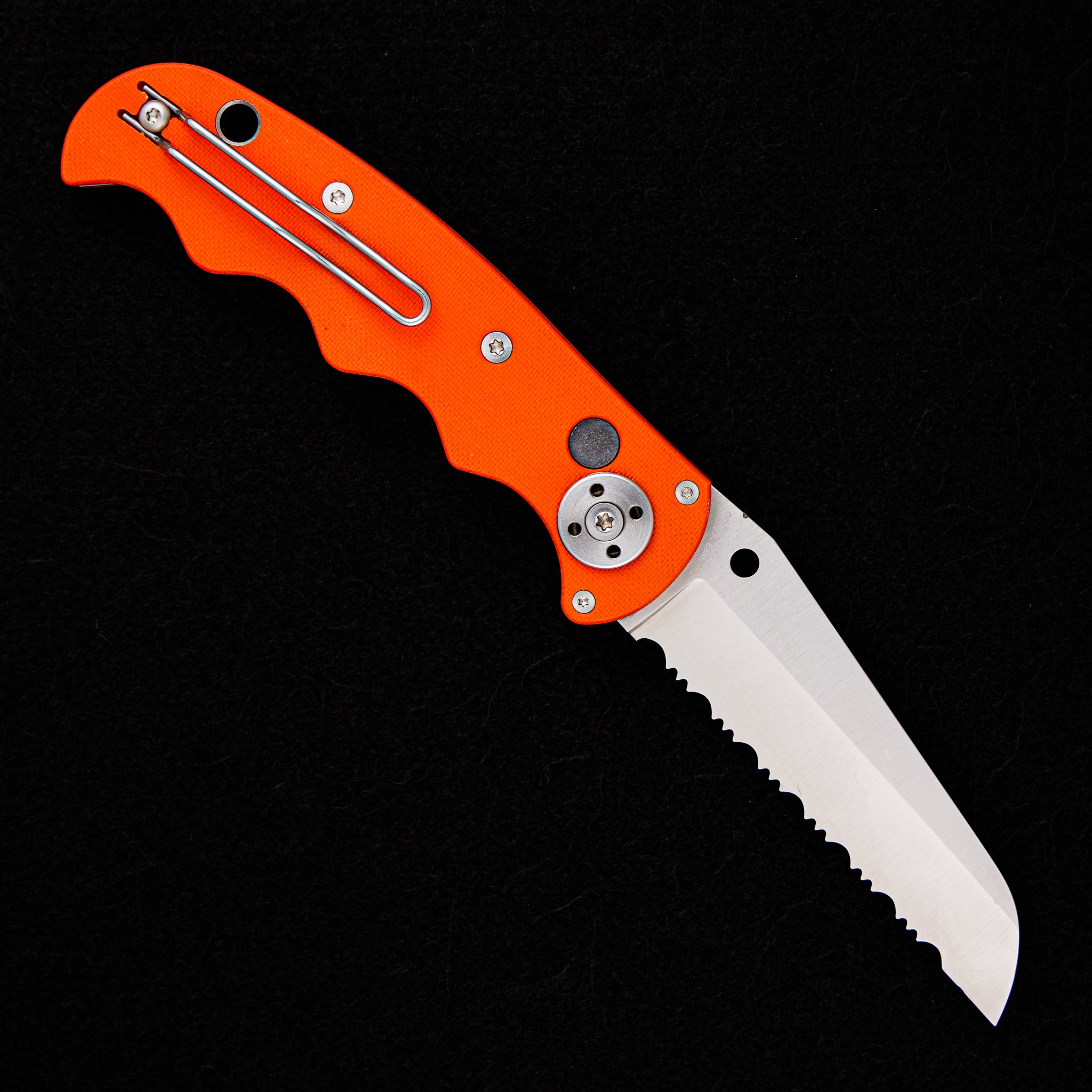 Spyderco Autonomy Auto – Orange G10 – H-1 Blade – C165GSOR