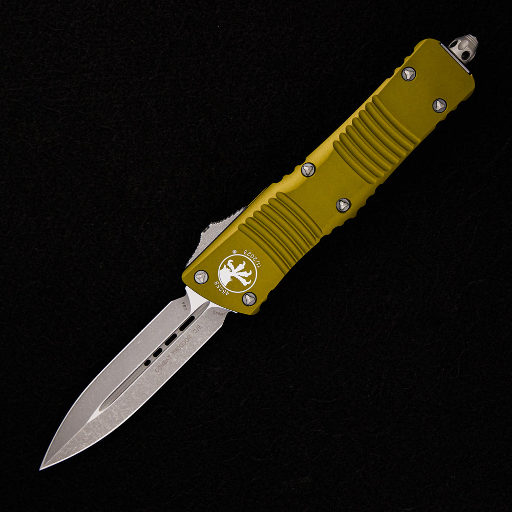 MICROTECH COMBAT TROODON – D/E OD GREEN APOCALYPTIC STANDARD 142-10 APOD