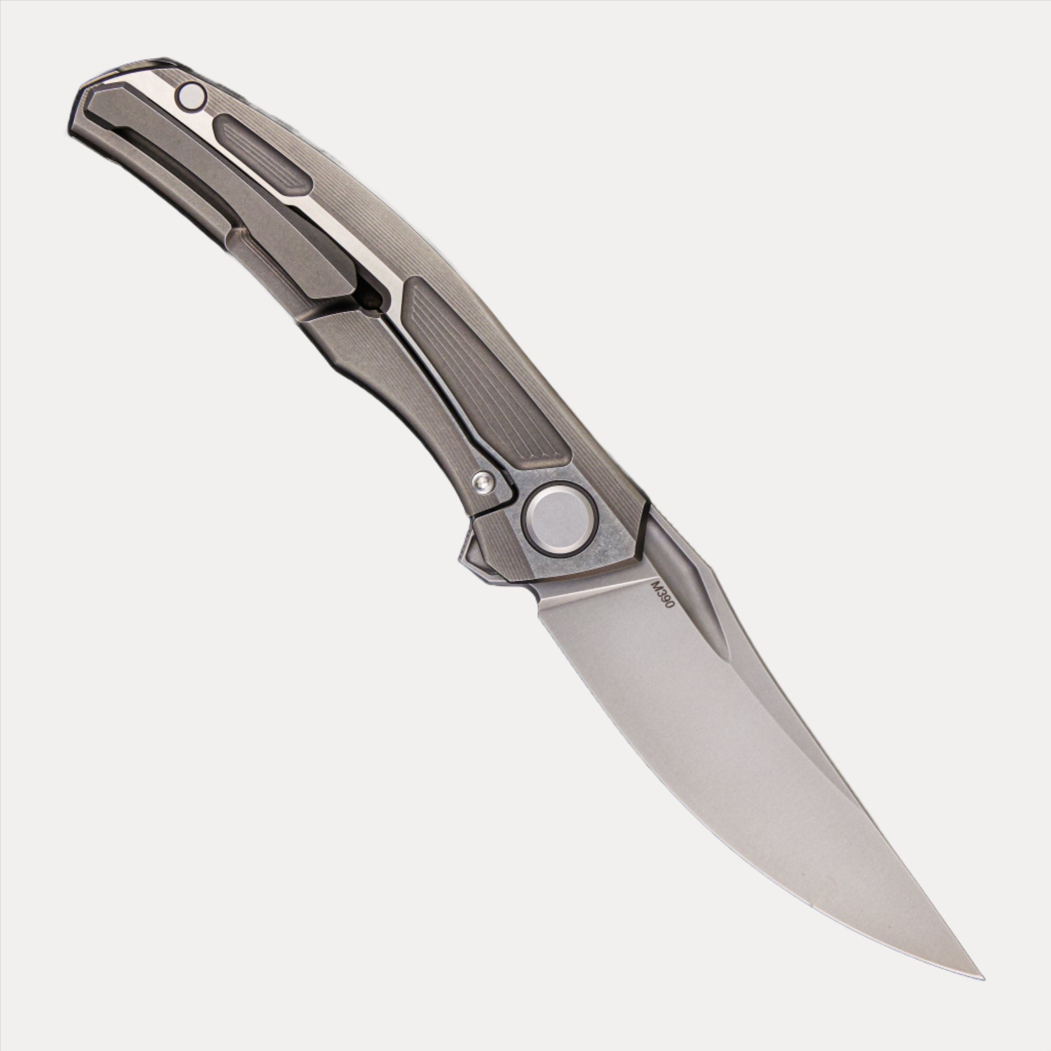 SHIROGOROV QUANTUM GEN 2 – M390 BLADE – TITANIUM HANDLE – MRBS