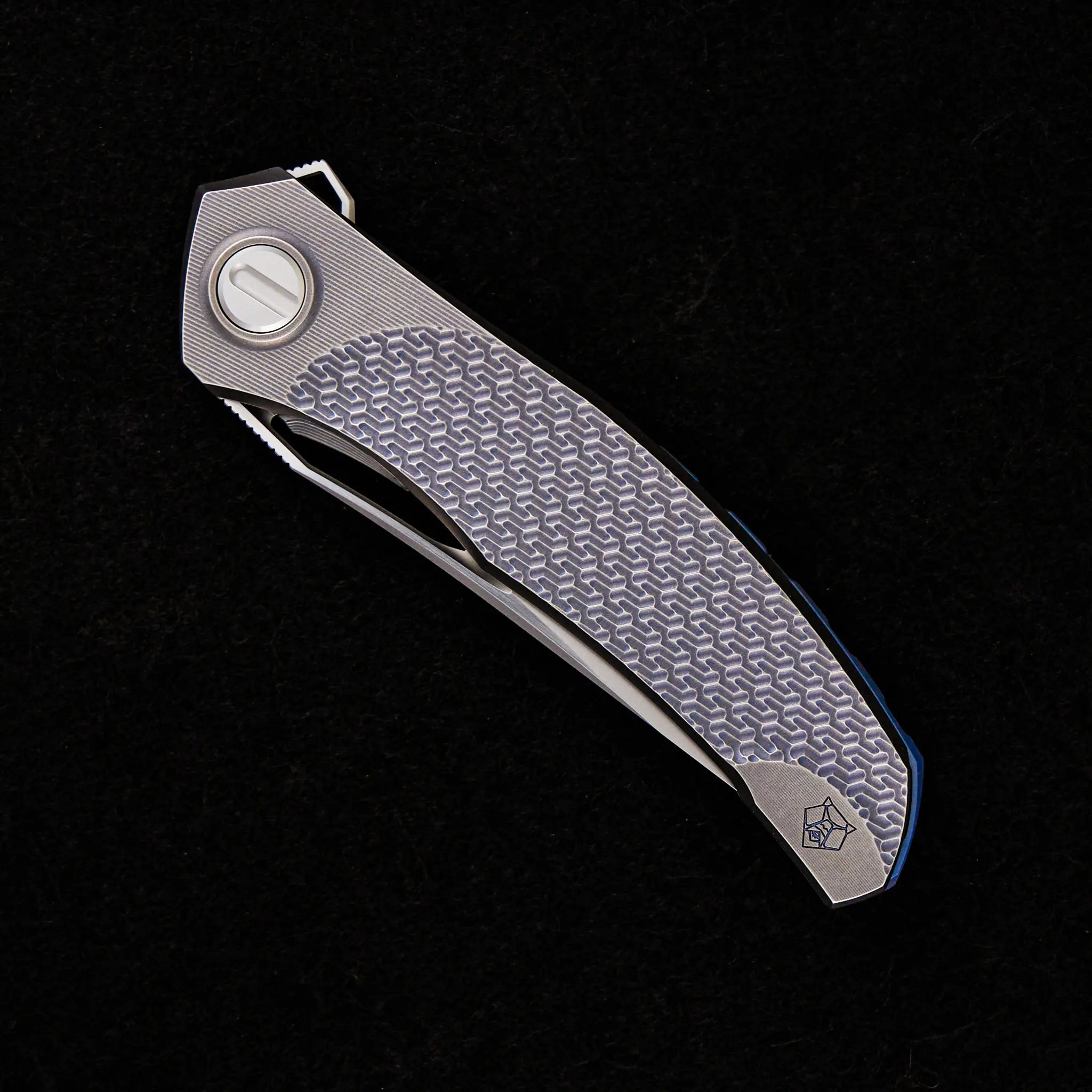 Shirogorov Mini Quantum Custom Division – Titanium Handle – M398 Blade – SRRBS