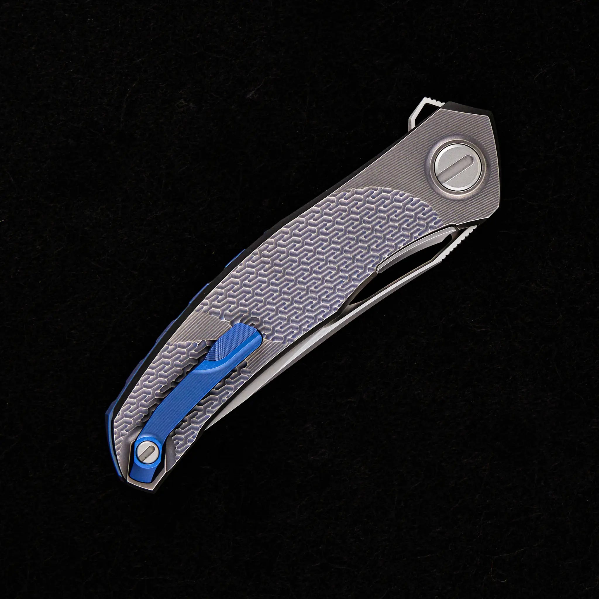 Shirogorov Mini Quantum Custom Division – Titanium Handle – M398 Blade – SRRBS