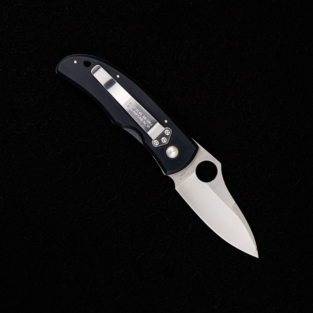 Spyderco CX06P Experimental 6 Michael Walker Design – Aluminum Handle – Satin Finish AUS-8 Stainless Blade