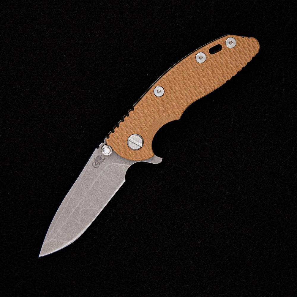 Hinderer Knives XM-18 3.0″ – Spanto CPM 20CV – Tri-Way – Battle Bronze – Coyote G10